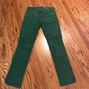 Jcrew corduroys, “Matchstick” style